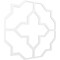 Ekena Millwork 66 56W x 66 56H x 38T Large Laird Decorative Fretwork Ceiling Panels, PVC CELP67X6701LRD - alternate 6